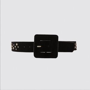 ZARA BNWT Velvet Belt with Gems